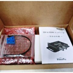 ①【　新品　未使用品　】メディアエッジ　SDI to HDMI　コンバーター　VPC-SH3STD　VideoPro　MEDIAEDGE　 の画像