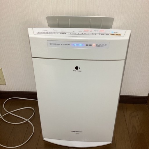 【 Panasonic 加湿空気清浄機】