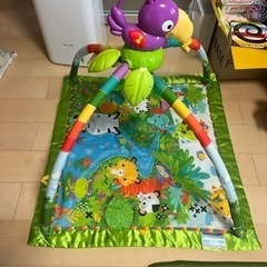 フィッシャープライス　レインフォレスト・デラックスジムII  おもちゃ　鳥　プレイマットの画像