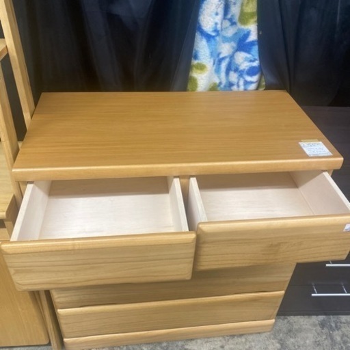 大川家具 4段チェスト