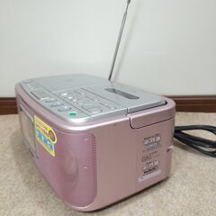 🍎SONY CDラジオカセットコーダー CFD-E500TVの画像