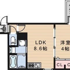 No.421🔥 敷礼ゼロゼロ🔥✨大阪市平野区 新築1LDK✨ 2...