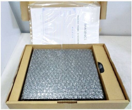 【　新品　未使用品　】IMAGENICS　RGB入力　DVI出力フレームシンクロナイザ　HDCP対応　RS-1530A　イメージニクス　⑥