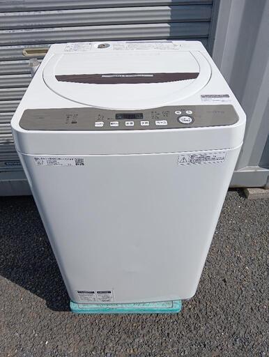 23区配送無料　洗濯機　シャープ　６kg　2020年製