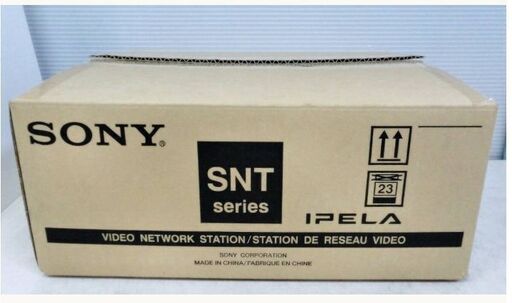 【　新品　未使用品　】SONY　IPネットワーク　カメラサーバー　SNT-EP104　4チャンネル　動体検知　ソニー　　サーバー