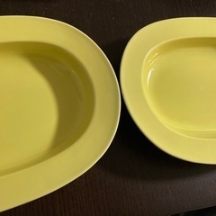 西海陶器(Saikaitoki)  oval パスタプレート x2個
