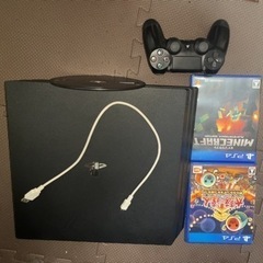 PS4 pro  model cuh-7100B  マインクラフト、太鼓の達人セットです‼️ 