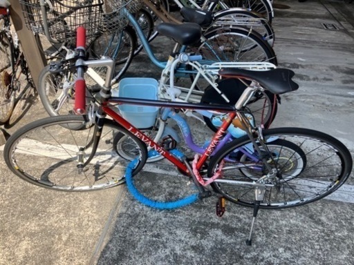 最終価格自転車 クロスバイク　クロモリフレーム(オーダー)