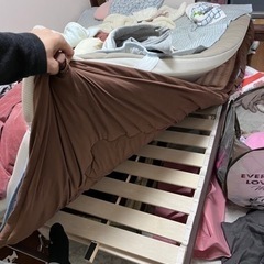 すのこダブルベッド