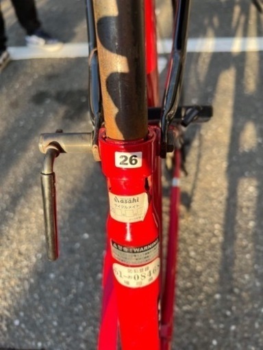 自転車 (赤い)