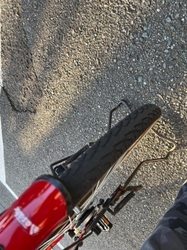 天神で便利な自転車、街なかでの自転車マナーを守れていますか？ - We 自転車 (赤い)