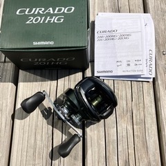 新品　SHIMANO シマノ 23CURADO クラド200m HG 左巻きベアリングカスタム