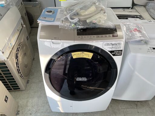 洗濯機の分解クリーニング行っています！配送設置込み　日立１１Kドラム式洗濯乾燥機　2020年製　分解クリーニング済み！！