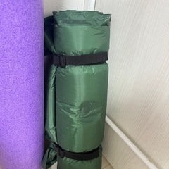 ヨガマット、ヨガ柱　セットの画像