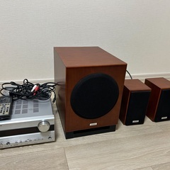 【動作品】ONKYO ホームシアターセット V30HDX D-108E Amazon.co.jp: ONKYO 2.1chホームシアターパッケージ BASE-V30HDX(B