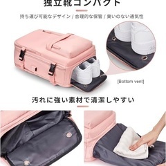 お値下げしました❤️新品❤️リュック ピンク 大容量の画像