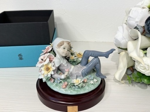 ◆極美品◆LLADRO リヤドロ　ハイポーセリン【夢見る妖精】