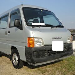 ☆彡劇レア！４.５万実走！サンバーバンＧＤ－ＴＶ１『ＶＣ』！荷室...