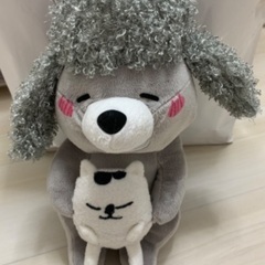 犬と猫　ぬいぐるみ