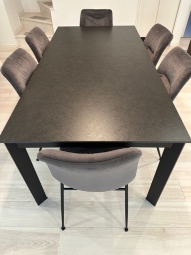 【値下げしました】東京インテリア　家具 ダイニングテーブルと椅子のセット