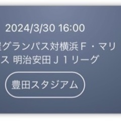 Ｊリーグ　名古屋グランパスvs横浜Ｆマリノス戦