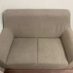 ソファ　2人掛け　ハイバックの画像