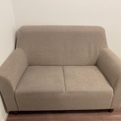 ソファ　2人掛け　ハイバックの画像