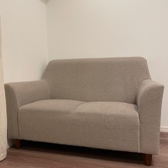 ソファ　2人掛け　ハイバック