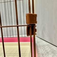 ★ペット 小型犬 犬 ゲージ ピンクの画像