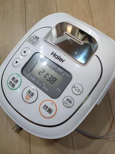 【2016年製Haier 5.5合炊き】家電 キッチン家電 炊飯器