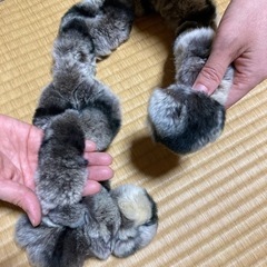 フェイクファー襟巻き　3本セットの画像