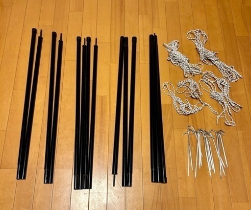 スノーピーク　廃盤　カヤード　別売りポール　ペグ付
