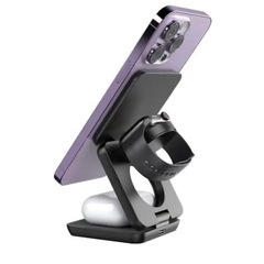 【3 in 1充電器】iPhone Apple Watch MagSafe充電器の画像