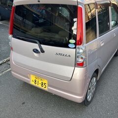 スバル　ステラ 102250Km  H19年式　ナビ付き 検査2024年８月の画像