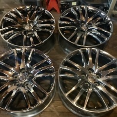 レクサスLS ホイール 純正オプション 19インチ 中古 スパッタリング塗装