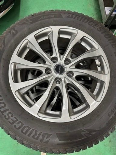 225/65R17 スタッドレスタイヤホイール4本セット
