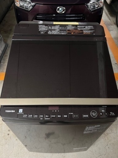 TOSHIBA大容量10.0kg乾燥機能付き洗濯機2020年製