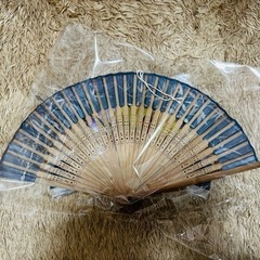 【新品、未使用】ハンドメイド扇子の画像
