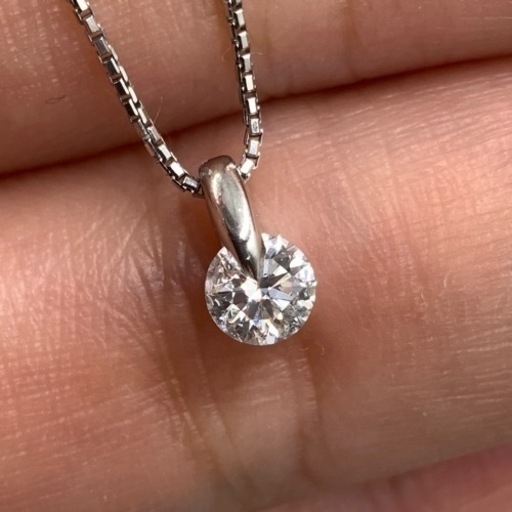 PT900 PT850 ダイヤモンド OTHER ネックレス 一粒 PT900 PT850 ダイヤモンド OTHER ネックレス F PT900 PT850