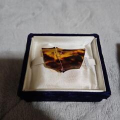 本鼈甲 帯留め