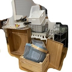 【決まりました】たくさんの収納グッズたち