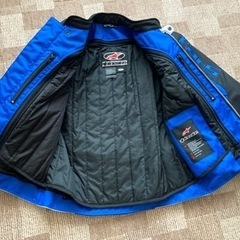 【ほぼ新品】alpine stars アルパインスターズ　ライダースジャケット　プロテクター入り　バイク用　の画像
