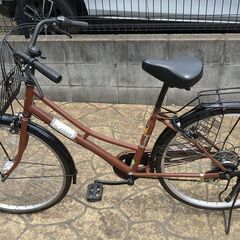 武蔵藤沢【状態良好】通勤・通学用に最適　26インチ　６段ギアの画像