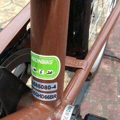 武蔵藤沢【状態良好】通勤・通学用に最適　26インチ　６段ギアの画像