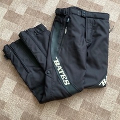 【ほぼ新品】BATES ベイツ　ライディングパンツ　バイク用　 防寒　の画像