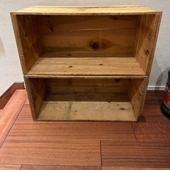 木箱 りんご箱 ヴィンテージ インテリア　カフェ