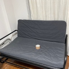 家具 2人掛けソファ ソファベッドの画像