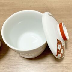 【2客セット】蓋付きお椀 茶碗蒸し 蒸し椀  の画像