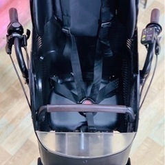①7009子供乗せ電動アシスト自転車3人乗りYAMAHA 20インチ良好バッテリーの画像