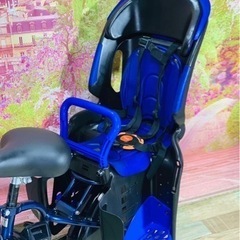①7009子供乗せ電動アシスト自転車3人乗りYAMAHA 20インチ良好バッテリーの画像